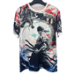 Front view of Japan Zoro Samurai Dragon Jersey with samurai artwork
