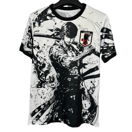Japan Zoro White and Black Jersey
