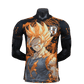 Japan Jersey Goku - Orange Flame Design