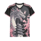 japan pink dragon jersey front view black base sakura blossom graphic NipponKits