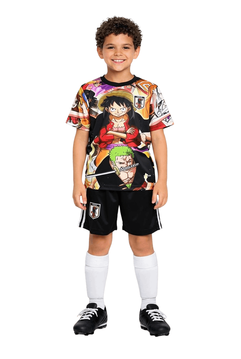 Japan One Piece Crew Kids Football Kit