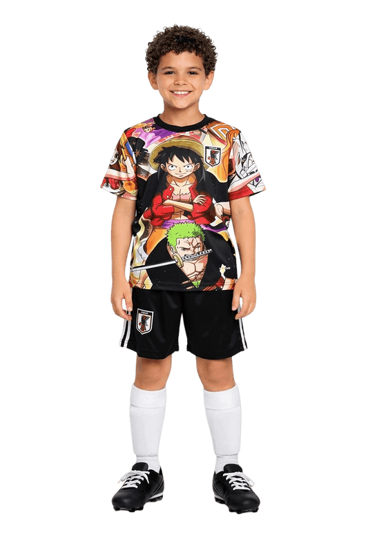 Japan One Piece Crew Kids Football Kit