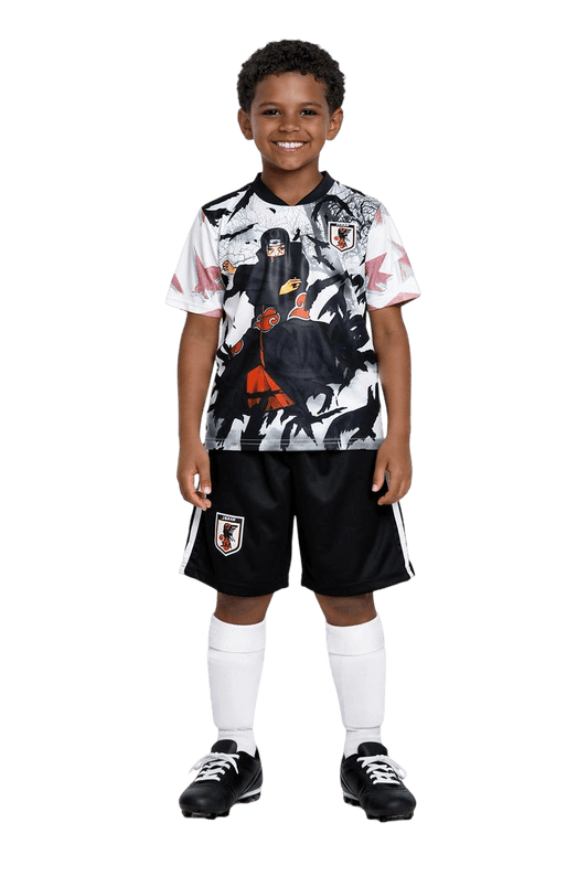 Japan Uchiha Akatsuki Kids Football Kit