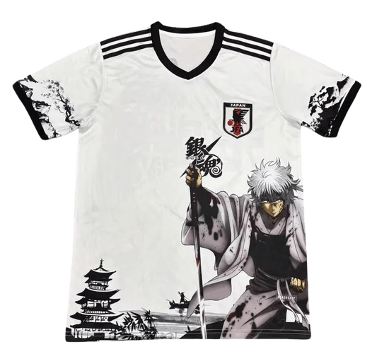 japan gintama gintoki anime football jersey limited edition