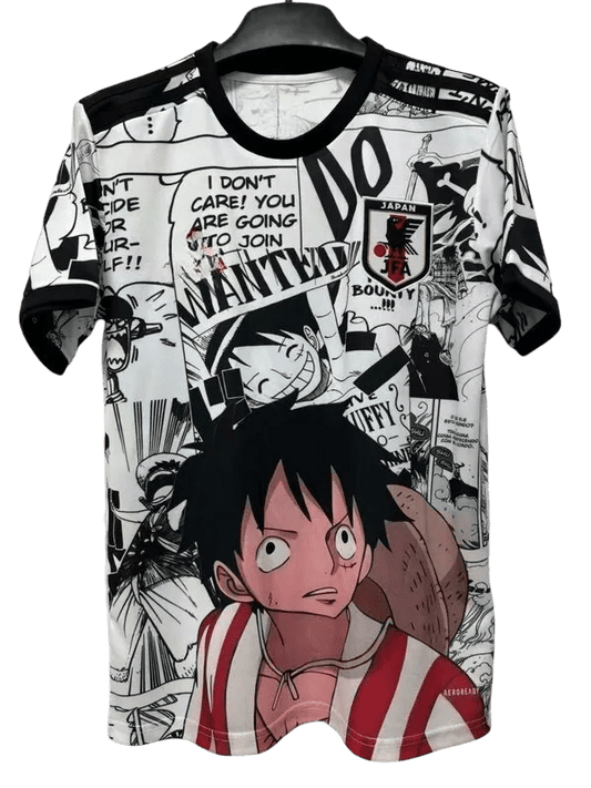japan one piece luffy manga football jersey limited edition