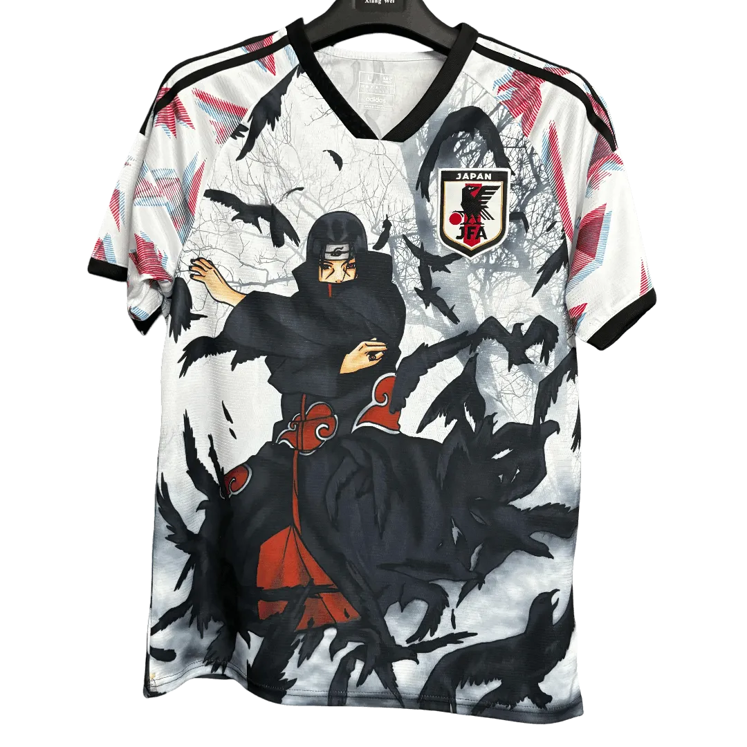 itachi crow clone jersey front view black crow composition NipponKits