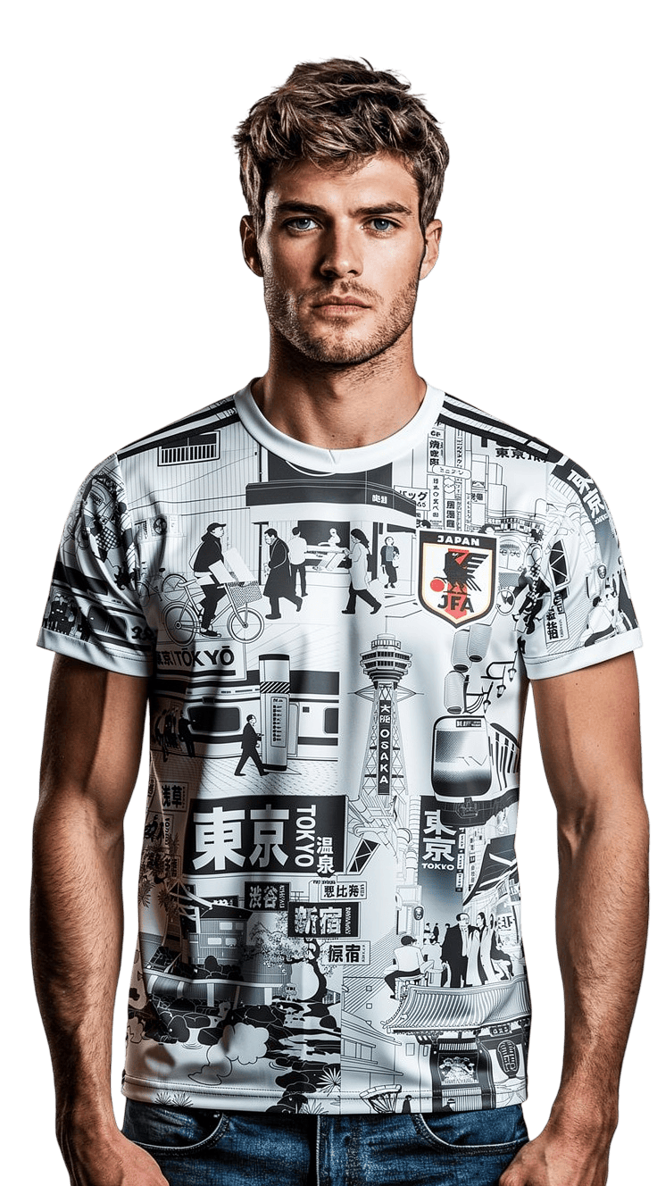 Japan Tokyo Jersey Grey Edition Model