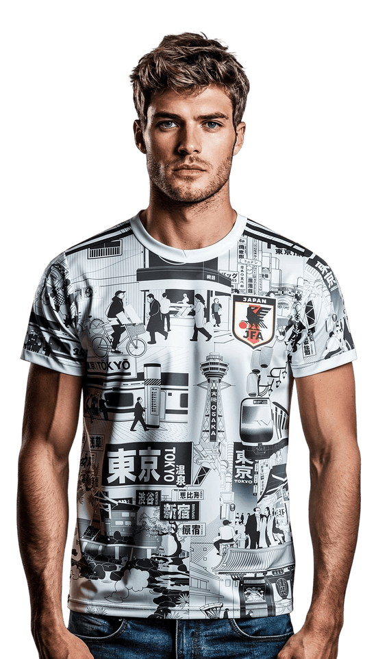 Japan Tokyo Jersey Grey Edition Model