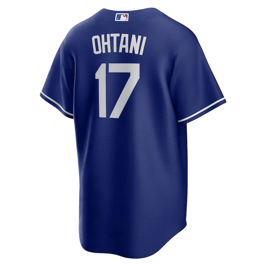 Ohtani blue jersey Dodgers royal alternate uniform number 17 professional NIPPONKITS