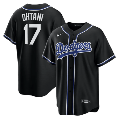Ohtani Black Jersey Dodgers Alternate Edition 2025 | NIPPONKITS
