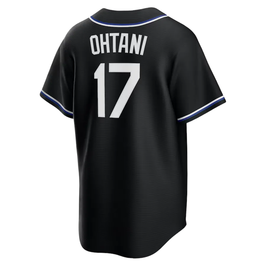 Ohtani black jersey Dodgers alternate uniform premium construction NIPPONKITS