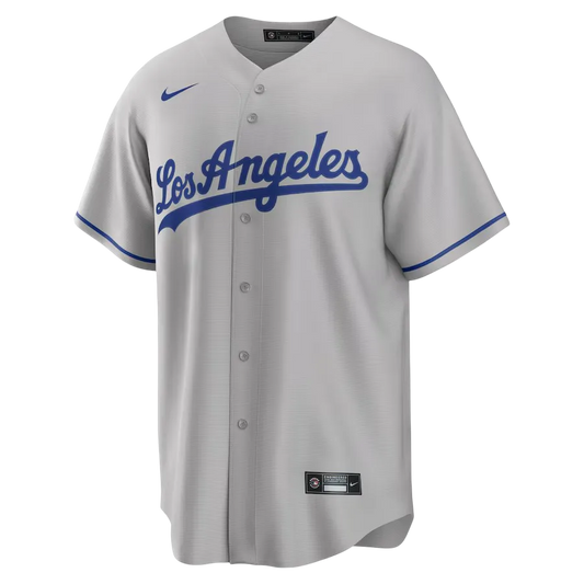 Ohtani Dodgers 2025 away gray jersey Los Angeles script road champion edition NIPPONKITS