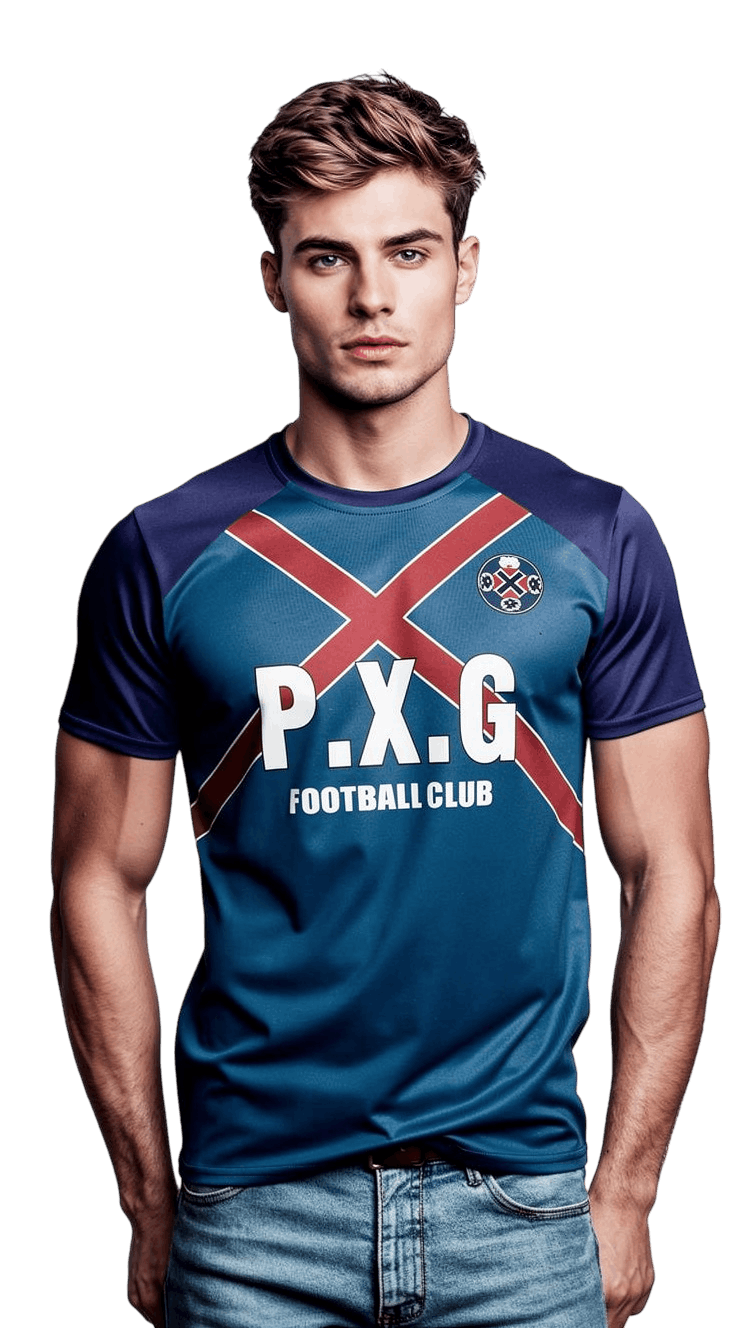 PXG Blue Lock Jersey Worn by Nipponkits Model