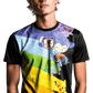 Japan Pokemon Rainbow Black Jersey