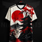 Japan Temple Red Moon Jersey