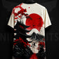Japan Temple Red Moon Jersey