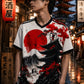 Japan Temple Red Moon Jersey