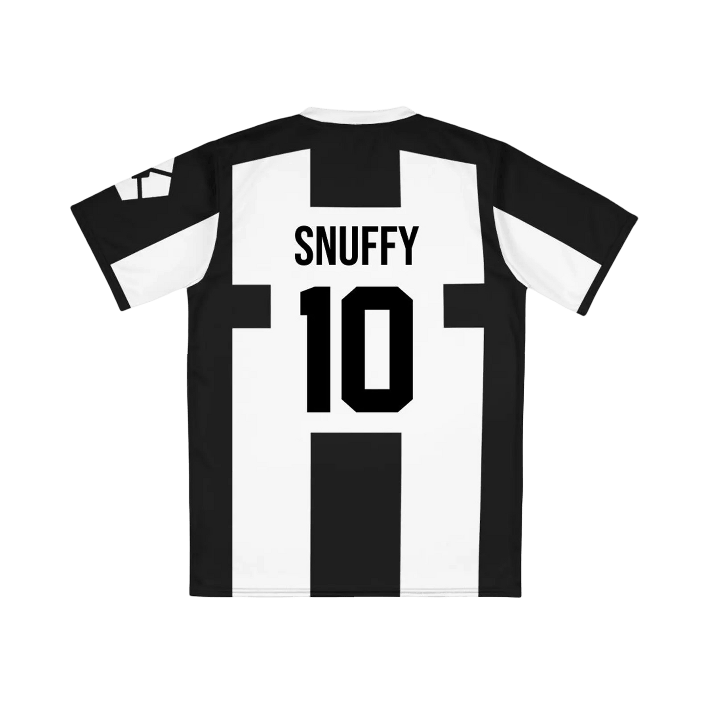 Ubers Blue Lock  shirt with 'Snuffy' and number '10' on a black background