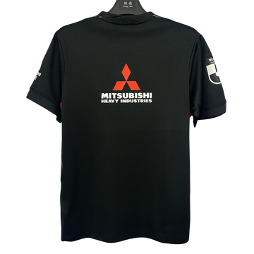 2025 新品Urawa Red Diamonds 2XL ブラックユニフォーム 2025 新品Urawa Red Diamonds 2XL ブラックユニフォーム Camisas Urawa