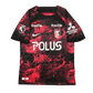 Urawa red diamonds jersey 24/25 home grunge artistic design POLUS EneOle Mitsubishi
