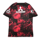 J league jersey Urawa Red Diamonds 24/25 home grunge authentic artistic pattern