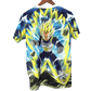 Vegeta shirt featuring Super Saiyan form with yellow and green electrical lightning effects by NipponKits Store