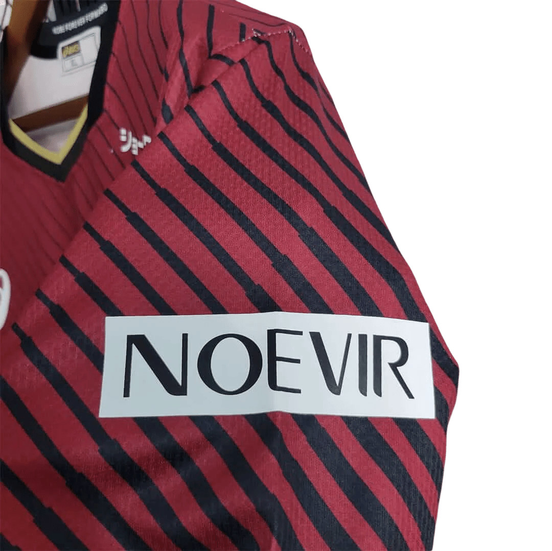 Home jersey vissel maroon authentic construction osako historic title NIPPONKITS japanese football