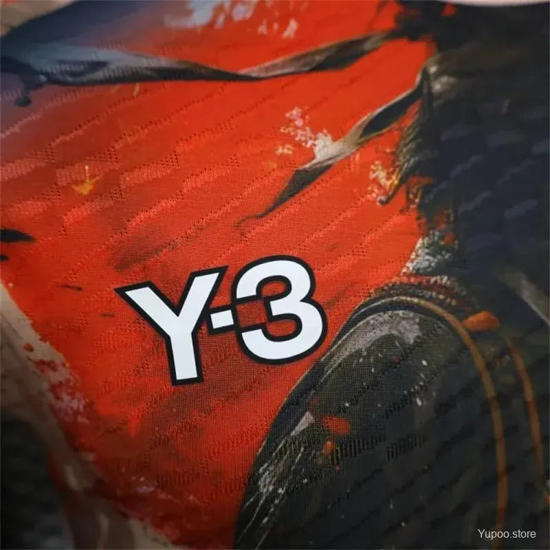 Yohji Yamamoto red Japan jersey Y3 – NipponKits

