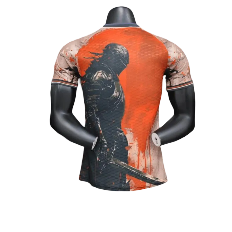 Y3 Japan Samurai Red Jersey front view – NipponKits