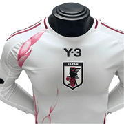 Y3 Japan Jersey White Long Sleeve Jersey | NipponKits
