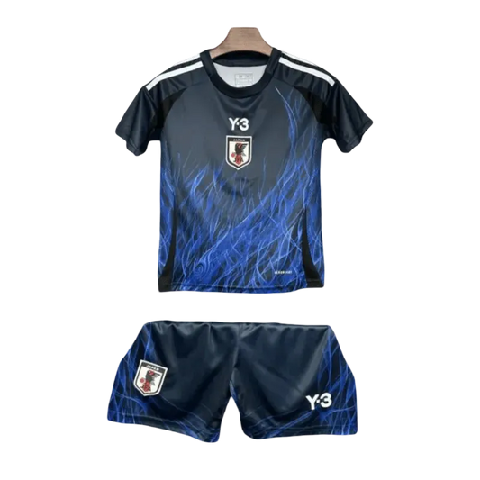 Y3 Japan Kids Blue Home Jersey front view – NipponKits