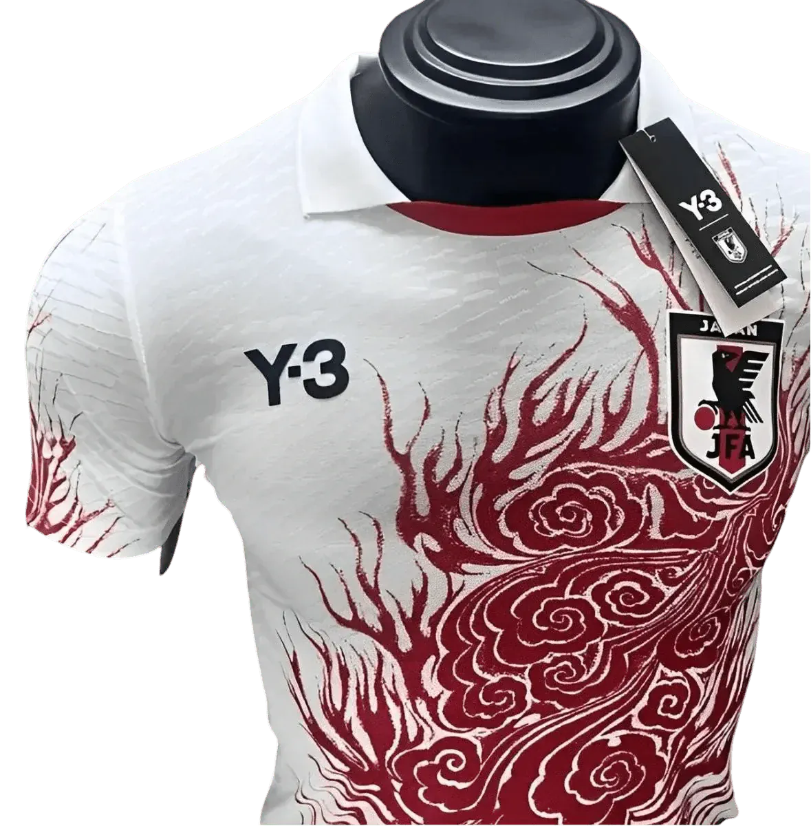 Y3 Japan Special Edition Jersey White Red by NipponKits