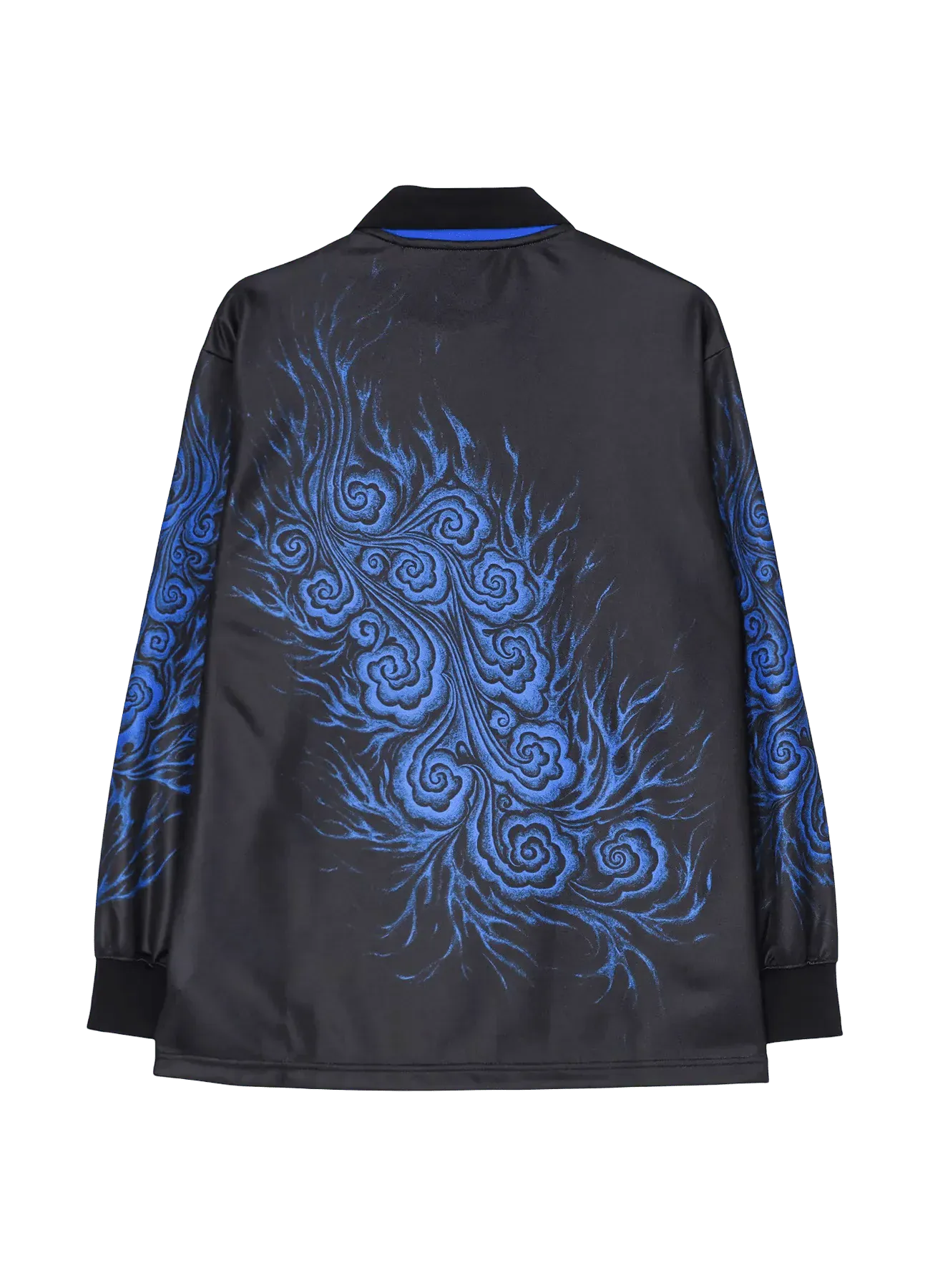 Y-3 x Yohji Yamamoto JFA Long Sleeve T-Shirt – Japan Swirl Pattern Edition Back