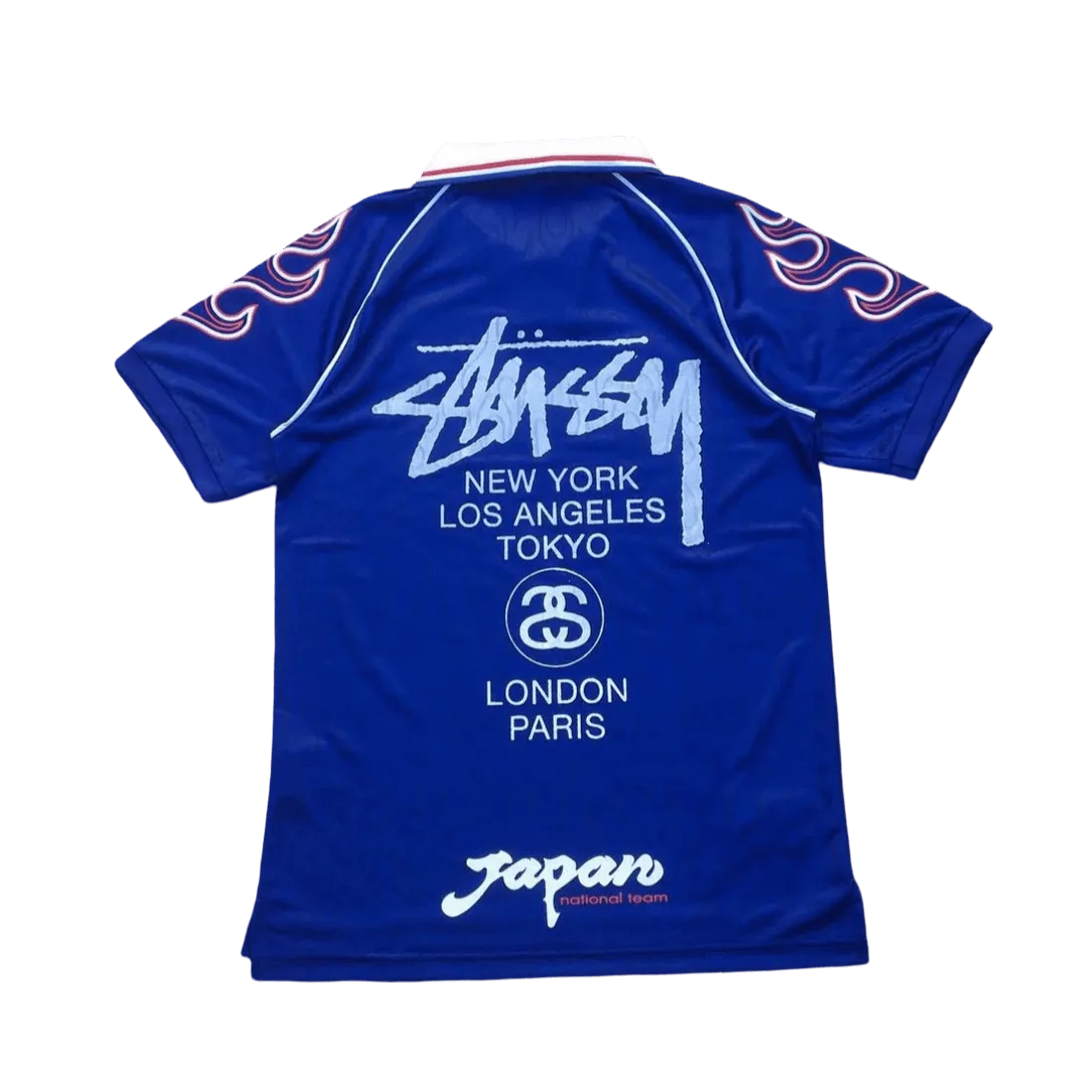 Japan 1998 home jersey Stussy concept back print New York Los Angeles Tokyo