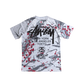 stussy tokyo japan dragon football shirt sakura branches design