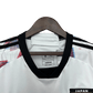 Ace White Jersey with artistic black and white portrait of Portgas D Ace and pink sleeve accents