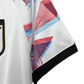Ace White Jersey with artistic black and white portrait of Portgas D Ace and pink sleeve accents