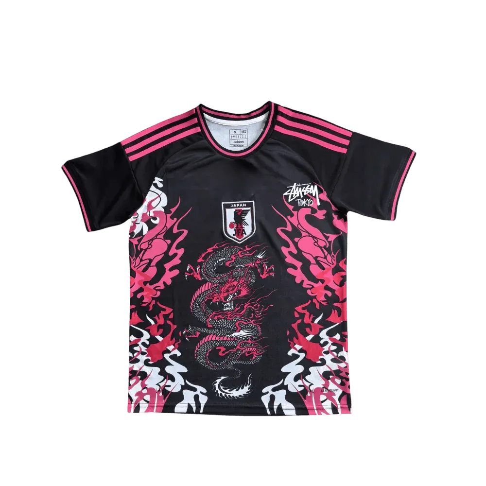 Japan Stussy Dragon Black Pink Jersey – Tokyo Edition