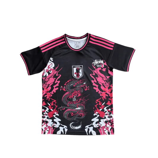 Japan Stussy Dragon Black Pink Jersey – Tokyo Edition