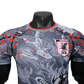 japanese dragon football shirt with cherry blossom design