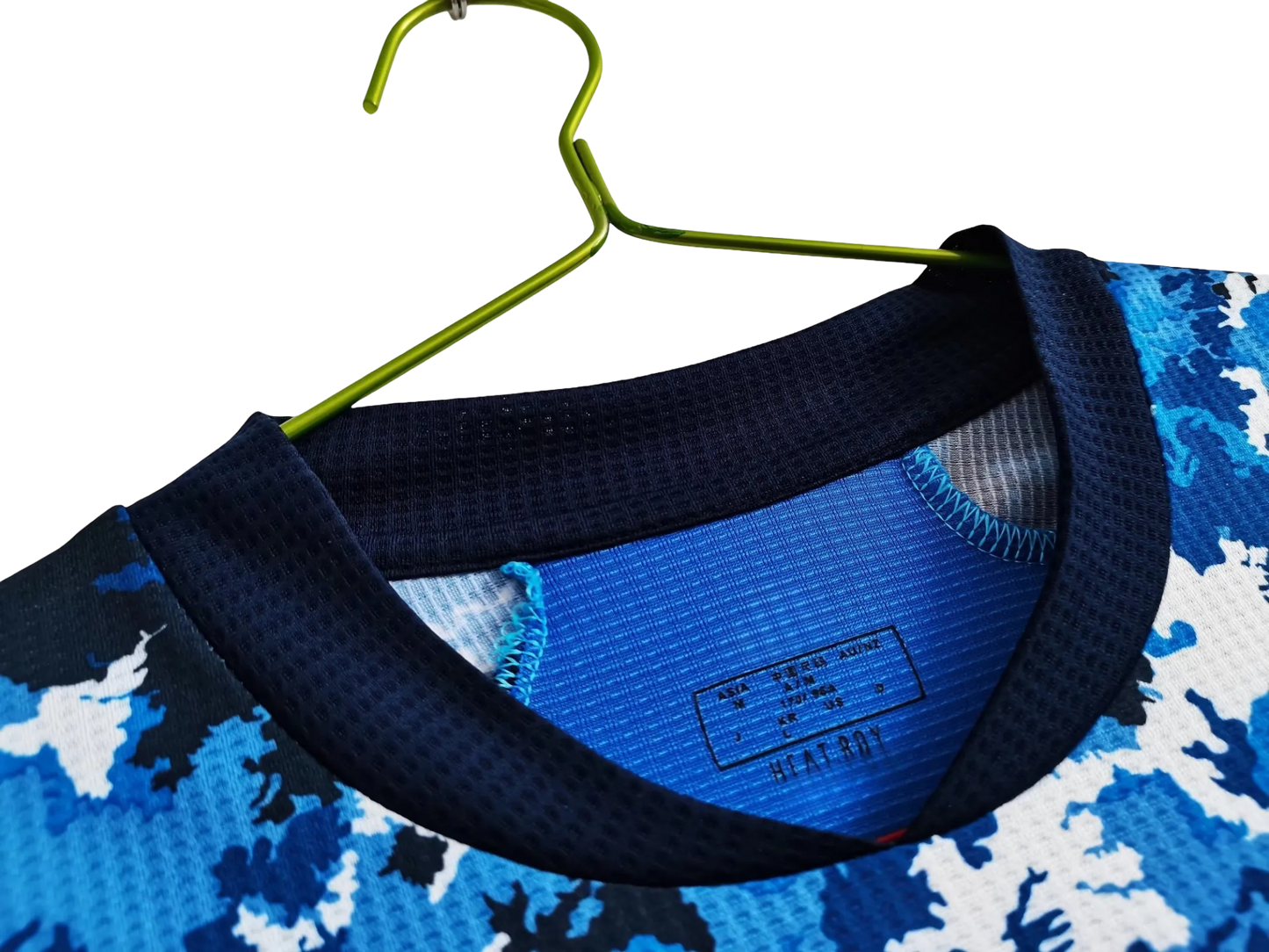 japanese national team home shirt jfa badge close-up