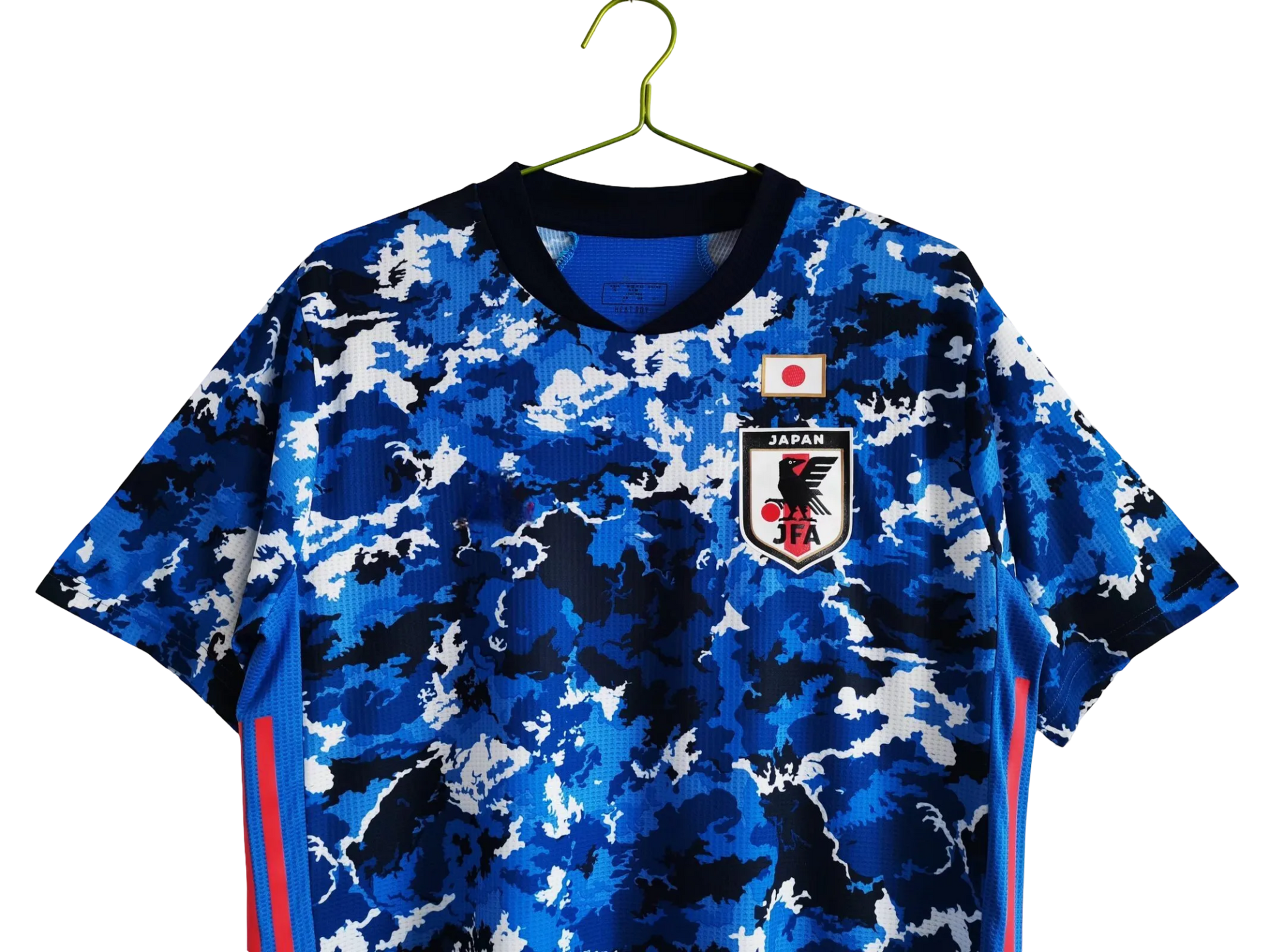 japan 2020 blue camouflage football jersey authentic