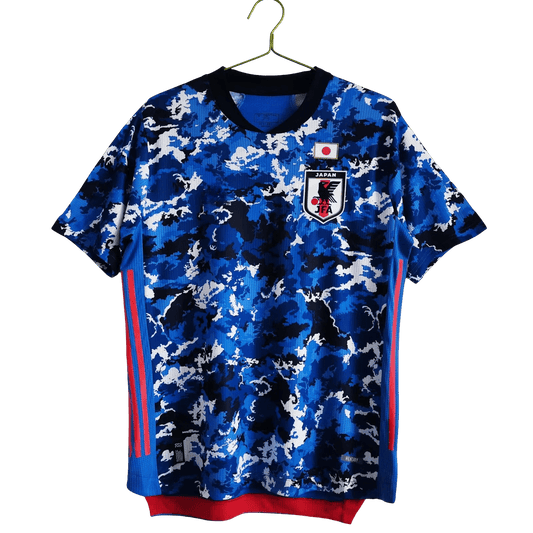 japan national team home jersey 2020 blue camouflage