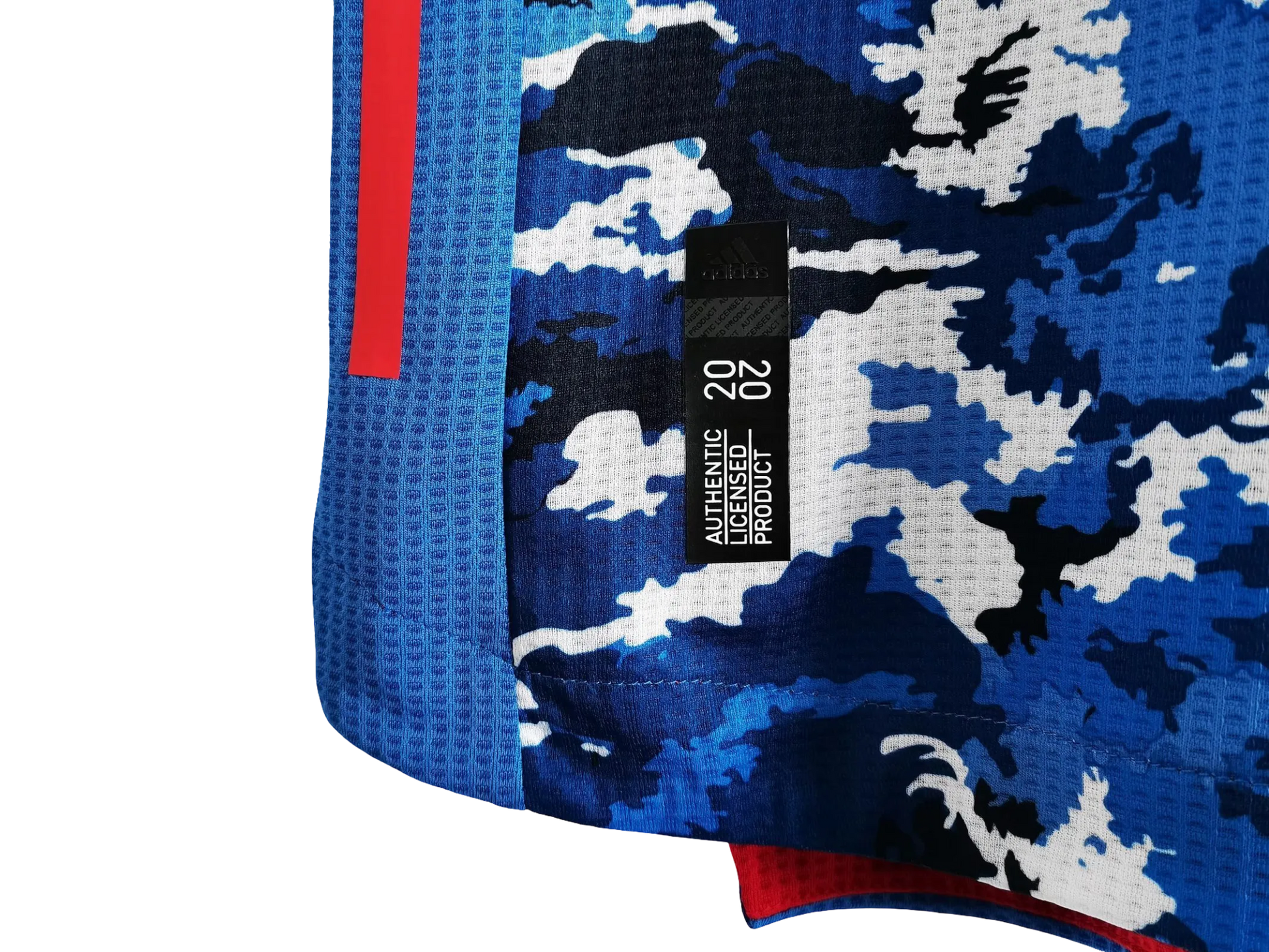 japan home jersey 2021 heat.rdy fabric detail