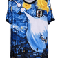Japan Goku Kamehameha jersey with massive blue wave energy design and JFA logo by NipponKits Store
