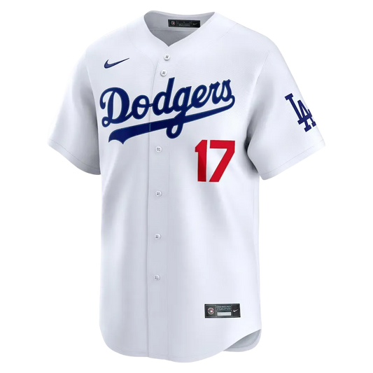 Shohei Ohtani Dodgers jersey 2025 home white number 17 World Series champion NIPPONKITS premium